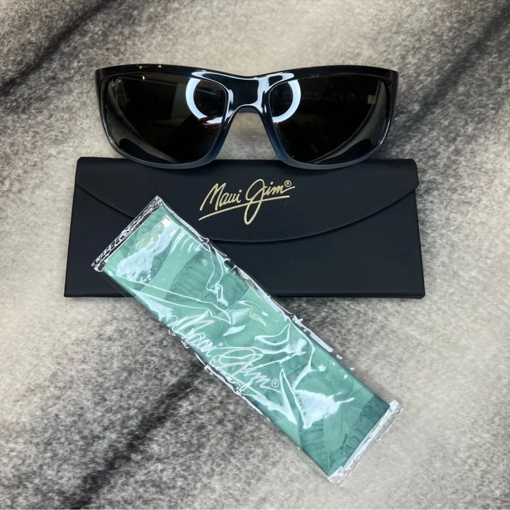 Maui Jim World Cup Marlin Polarized Wrap Sunglasses